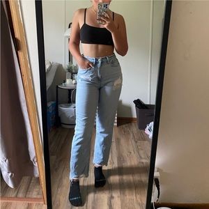 American eagle highest rise 90s boyfriend jean - size 2
